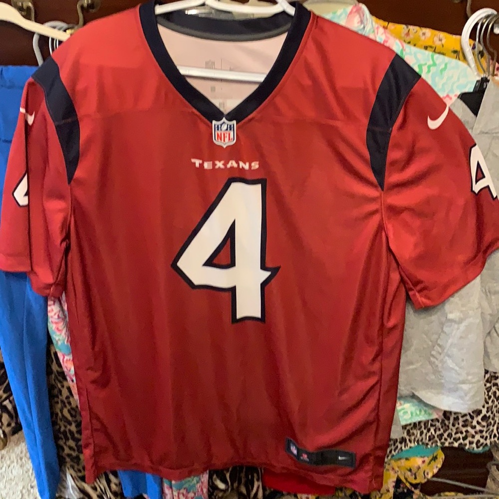 Deshaun Watson Texans Jersey Large
